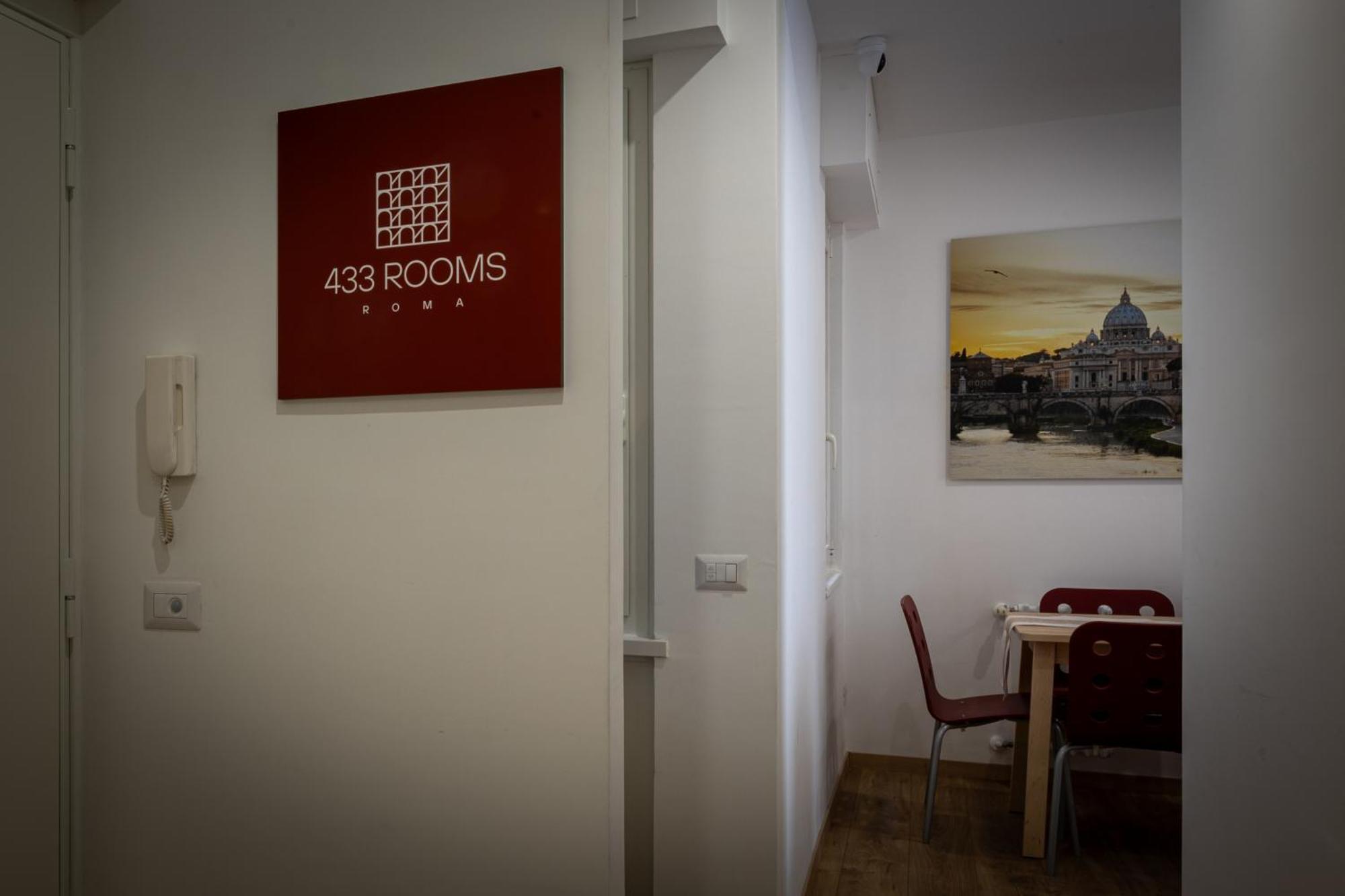 433 Rooms Roma Eksteriør billede